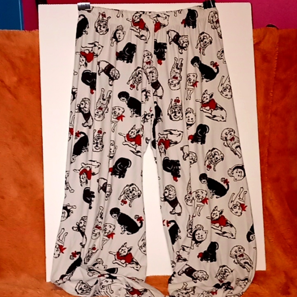 Dog pajama pants